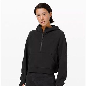Scuba Oversized Half-Zip Hoodie